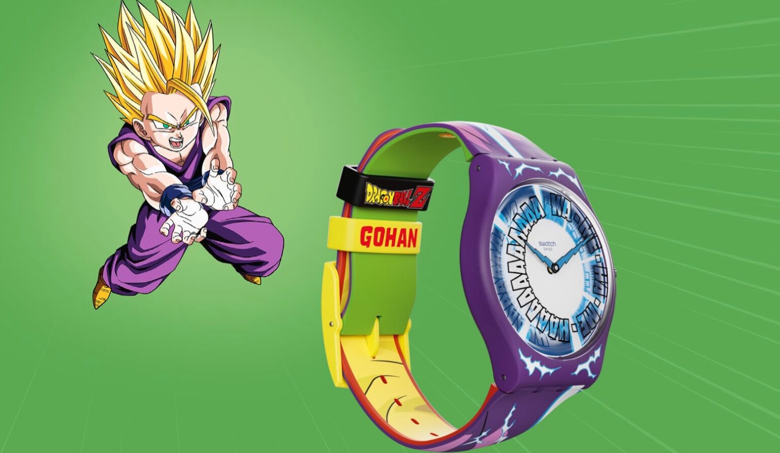 勾起無限兒時回憶的Swatch x Dragon Ball Z系列腕錶 another watch magazine