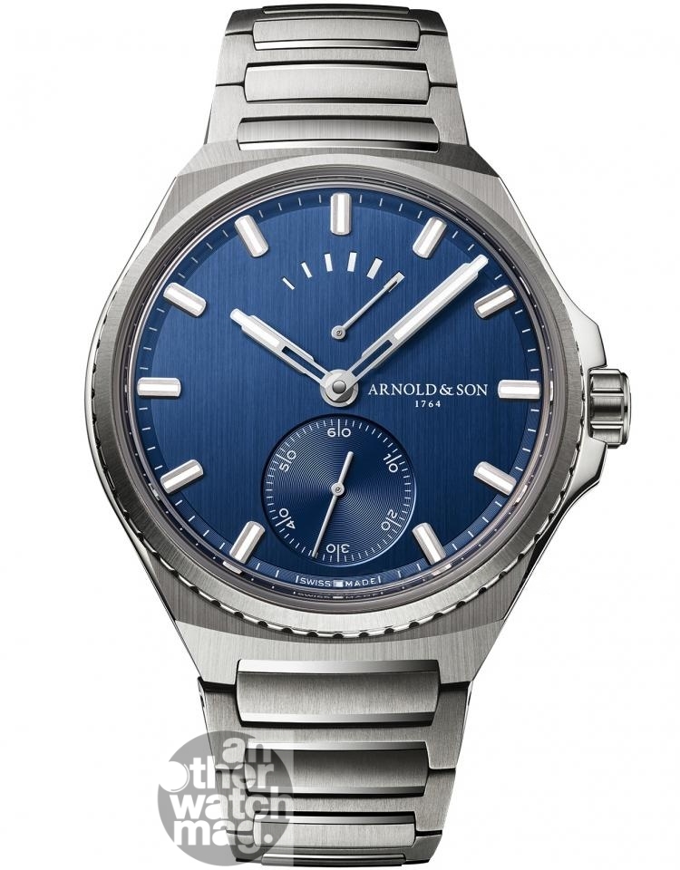 ARNOLD & Son LONGITUDE TITANIUM "OCEAN BLUE"