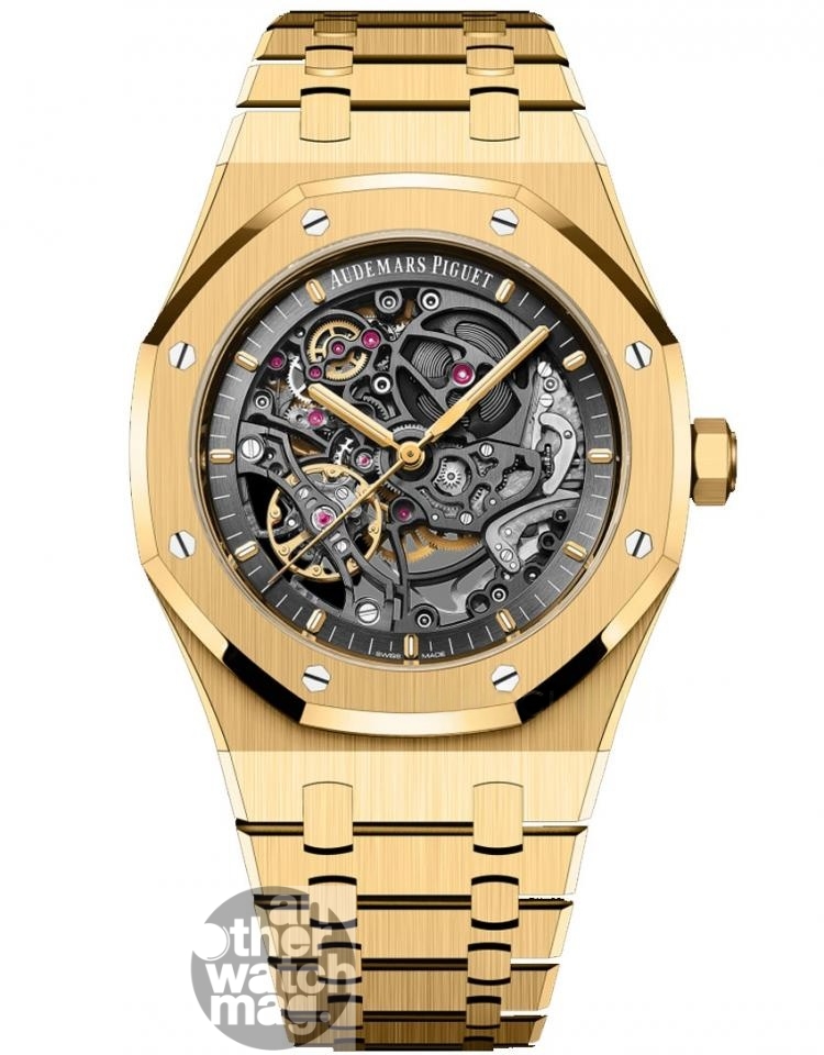 AUDEMARS PIGUET 皇家橡樹雙擺輪鏤空腕錶