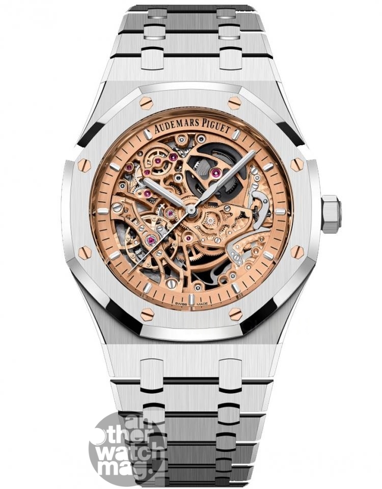 AUDEMARS PIGUET 皇家橡樹雙擺輪鏤空腕錶
