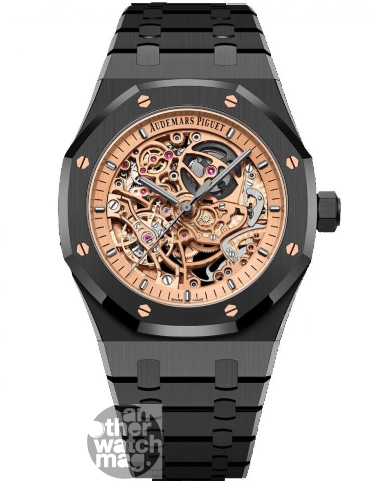 AUDEMARS PIGUET 皇家橡樹雙擺輪鏤空腕錶