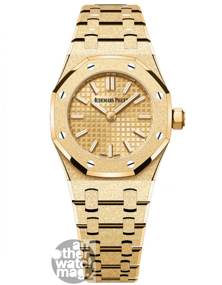 AUDEMARS PIGUET Royal Oak Mini Frosted Gold Quartz