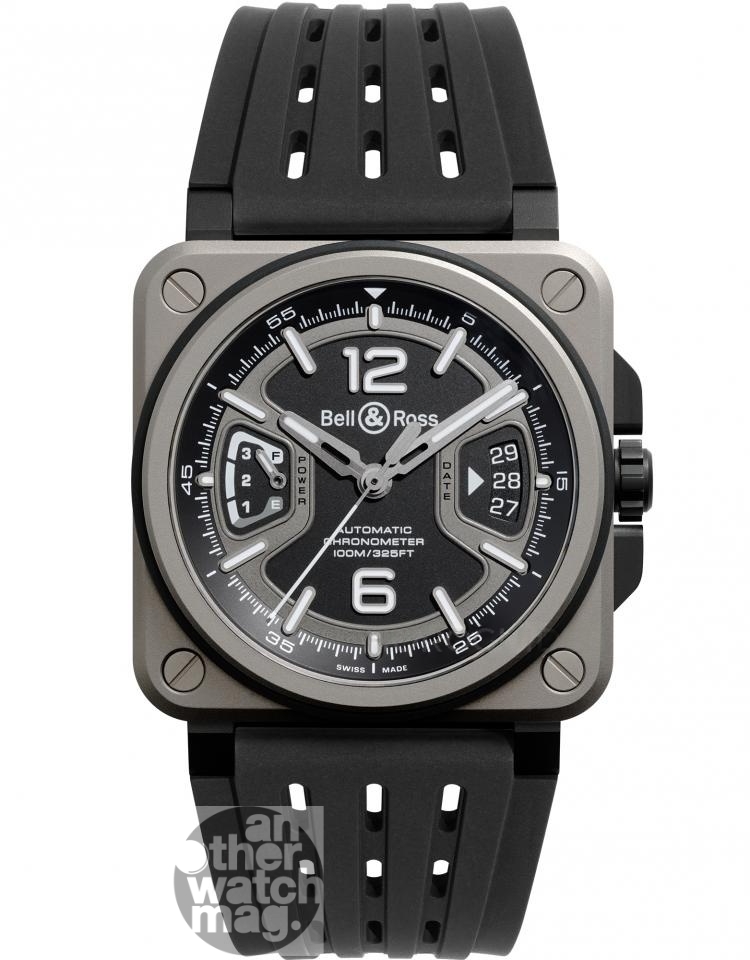 BELL ROSS Bell Ross HAUTE-HORLOGERIE BRX3R-BL-TI/SRB