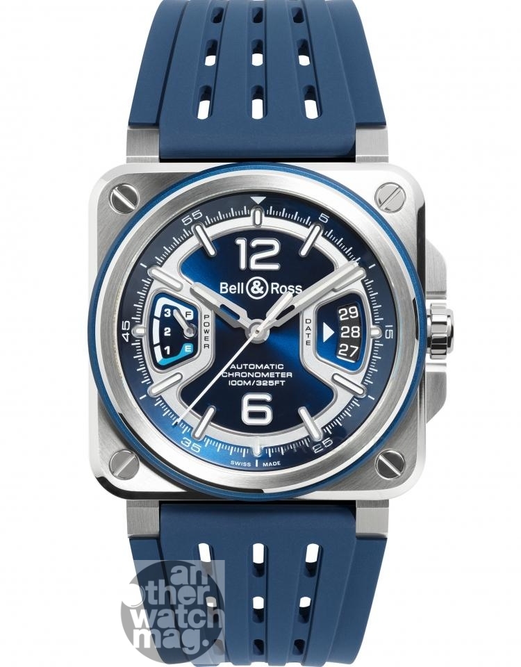 BELL ROSS Bell Ross HAUTE-HORLOGERIE BRX3R-BLU-ST/SRB