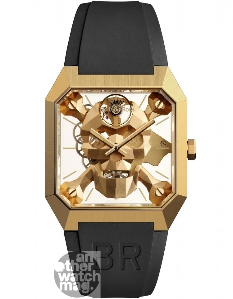 BELL & ROSS BR 01 CYBER SKULL BRONZE