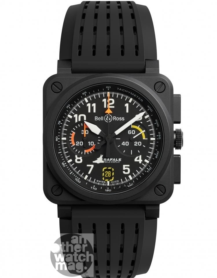 BELL & ROSS BR-03 Chrono Rafale Solo Display