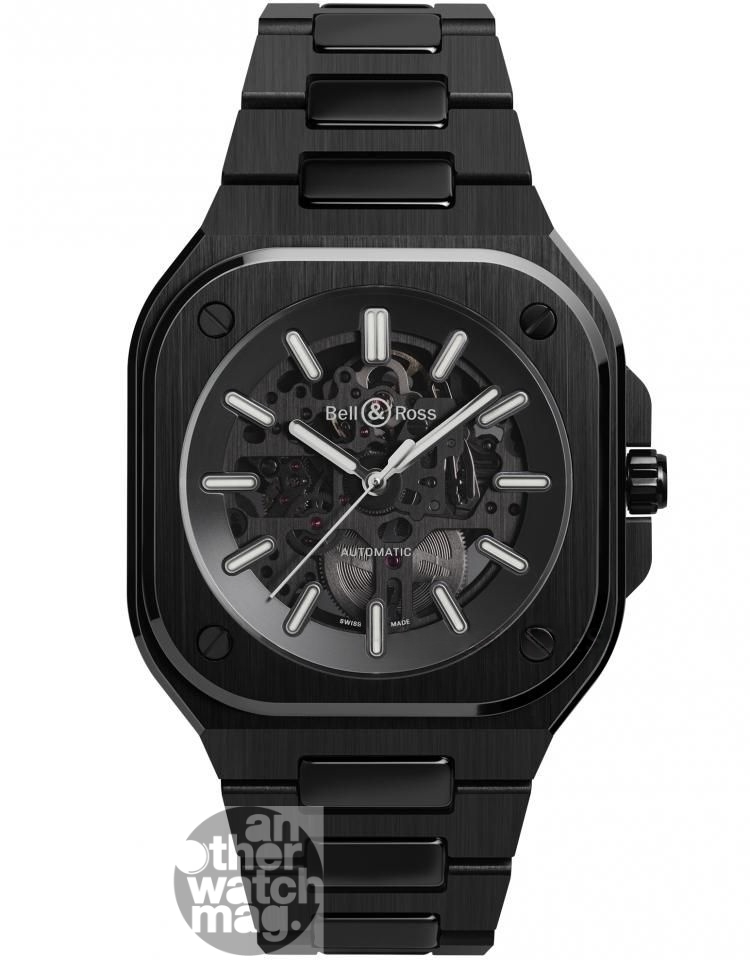 BELL & ROSS BR 05 SKELETON BLACK CERAMIC