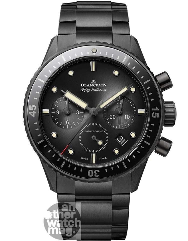 BLANCPAIN 五十噚深潛器飛返計時碼錶