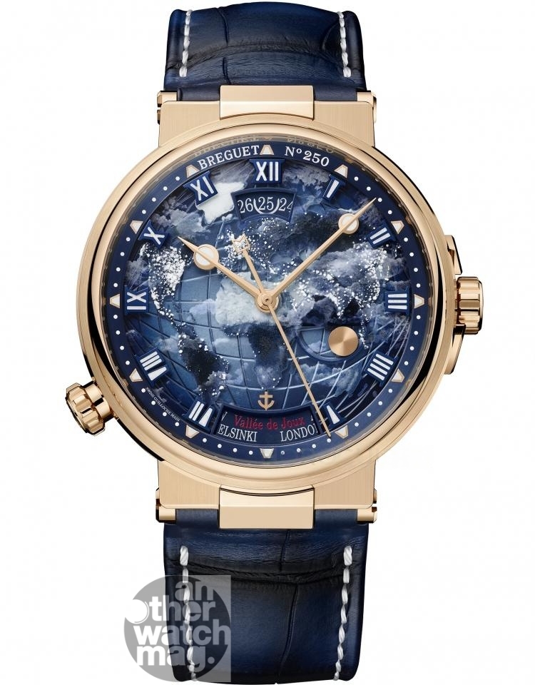 BREGUET 品牌250週年 Marine Hora Mundi 5555