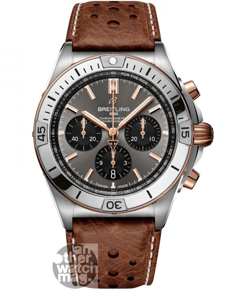 BREITLING CHRONOMAT B01 42 TRIUMPH機械計時腕錶