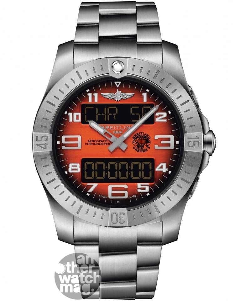BREITLING AEROSPACE B70 ORBITER航天多功能熱氣球腕錶