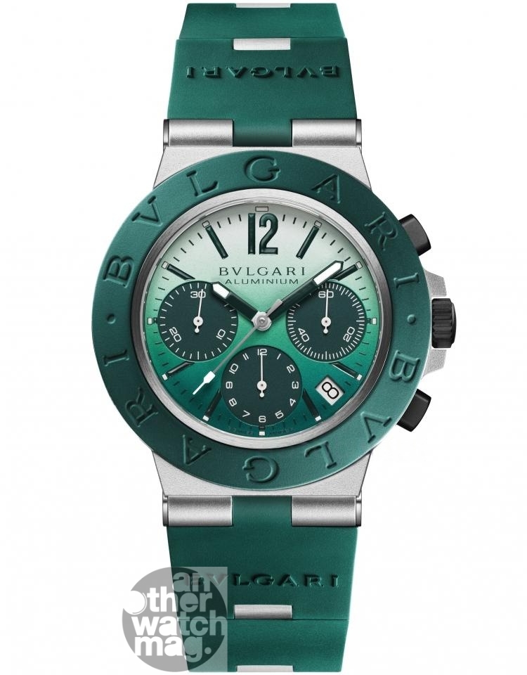 BVLGARI ALUMINIUM CHRONOGRAPH SMERALDO