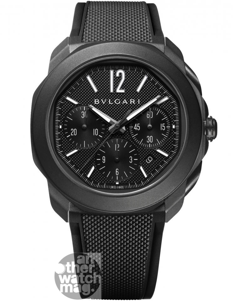 BVLGARI OCTO ROMA CHRONOGRAPH STEEL DLC