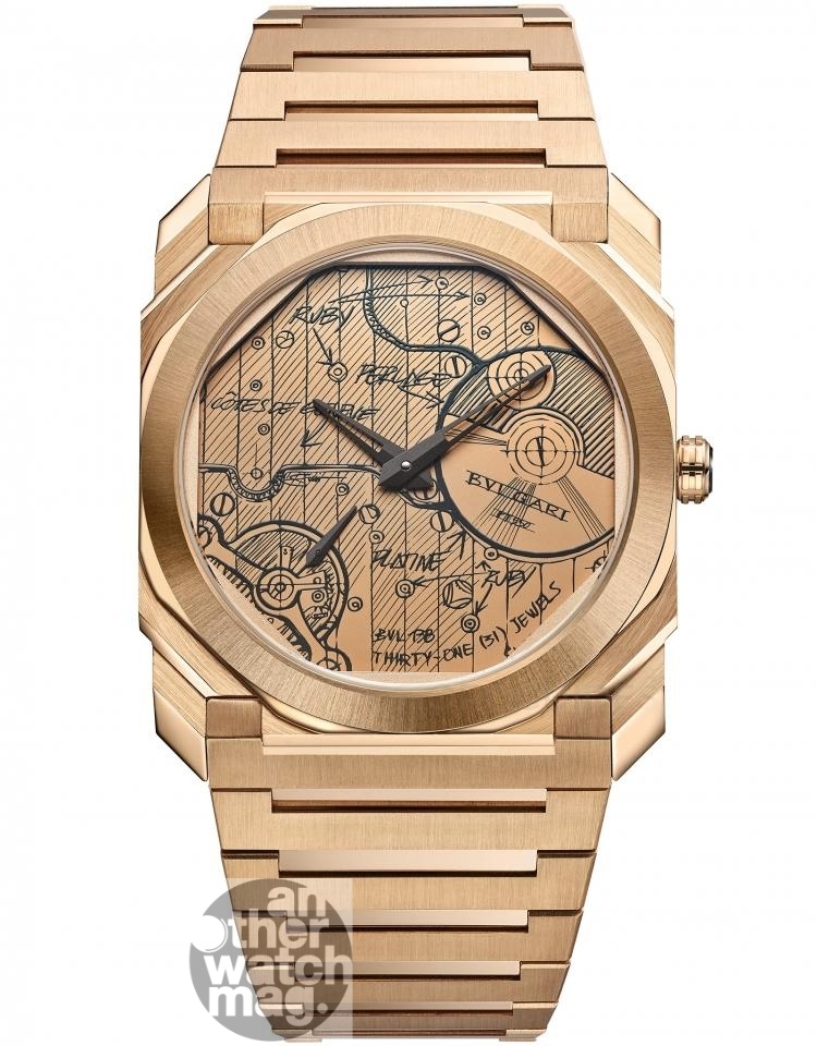 BVLGARI OCTO FINISSIMO AUTOMATIC 140TH ANNIVERSARY SKETCH DIAL