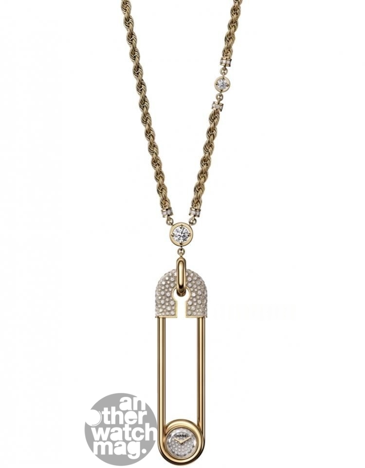 CHANEL Chanel 高級鐘錶 （Couture 別針長項鍊錶）