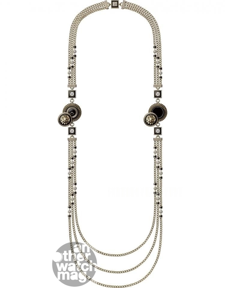 CHANEL Chanel 高級鐘錶 （"Double Lion Buttons"項鍊錶）