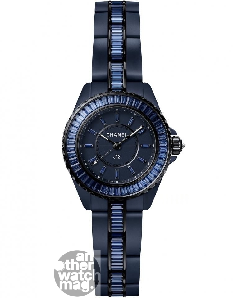 CHANEL Chanel J12 （J12 Blue 28毫米藍寶石腕錶）