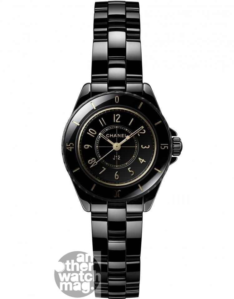 CHANEL Chanel J12 （J12 Golden Black 28 毫米腕錶）