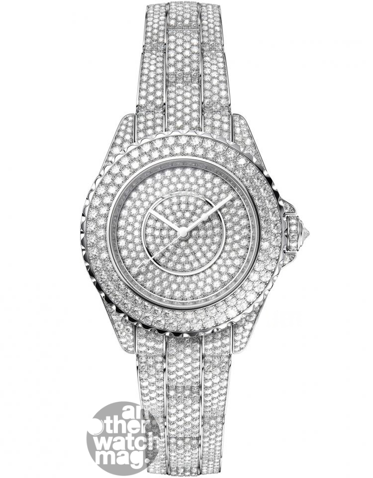 CHANEL Chanel J12 （J12 River 33毫米明亮式切割鑽石腕錶）