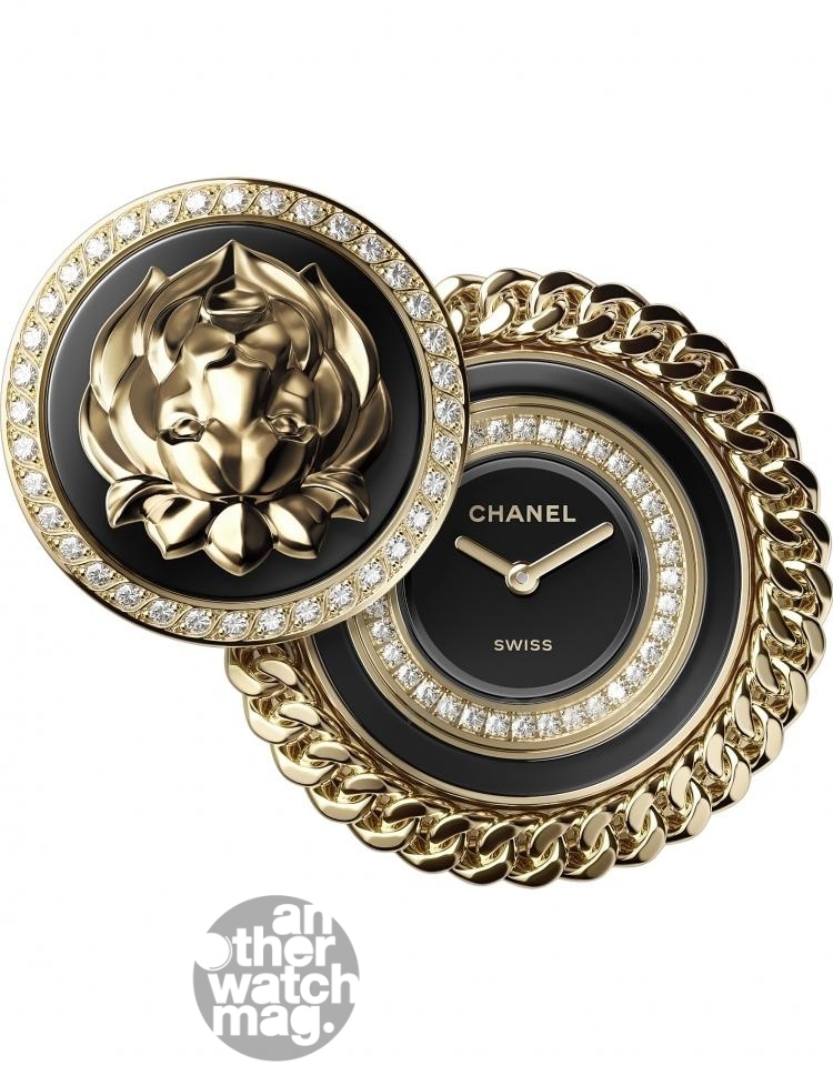 CHANEL Chanel MADEMOISELLE PRIVE （MADEMOISELLE PRIVE BOUTON LION 獅子戒指錶）
