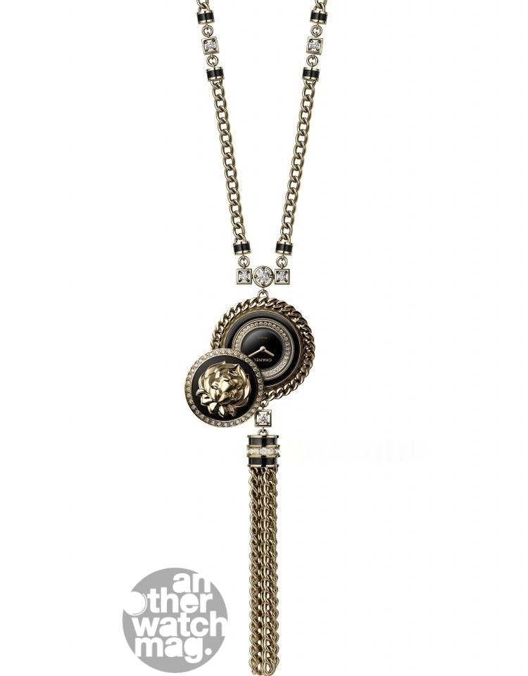 CHANEL Chanel MADEMOISELLE PRIVE （MADEMOISELLE PRIVE BOUTON 獅子長項鍊錶）