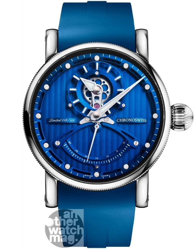 CHRONOSWISS RESEC VERTICAL BLUE