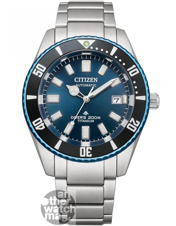 CITIZEN 200米機械潛水腕錶 PROMASTER 35週年「海」限量款