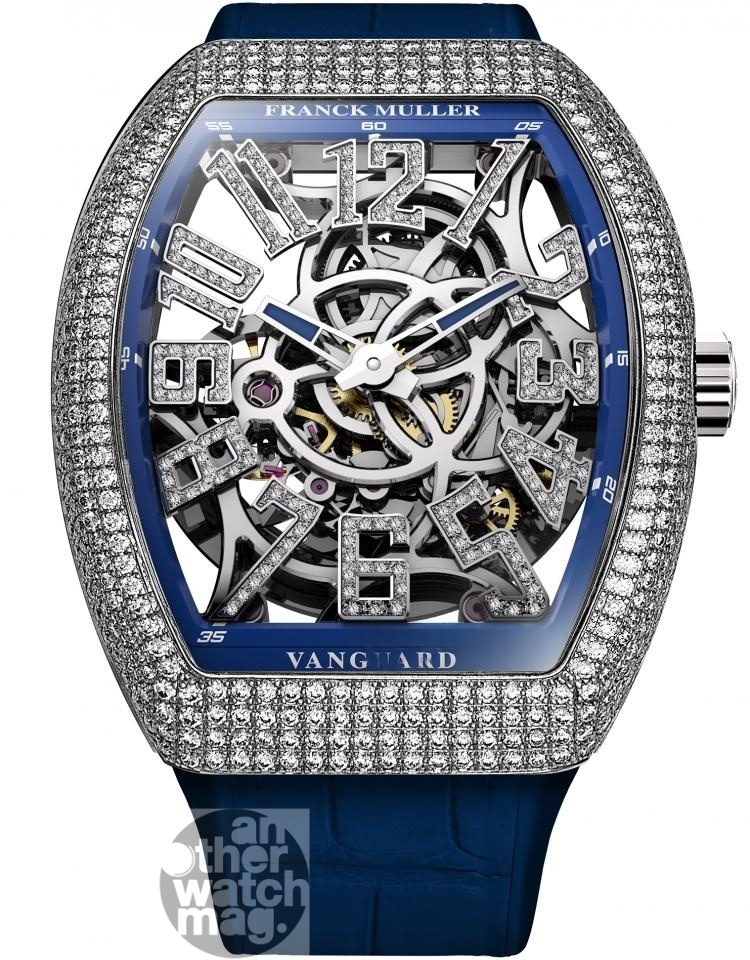 FRANCK MULLER Franck Muller VANGUARD V 41 S AT SQT D NBR CD (BU) AC-OG