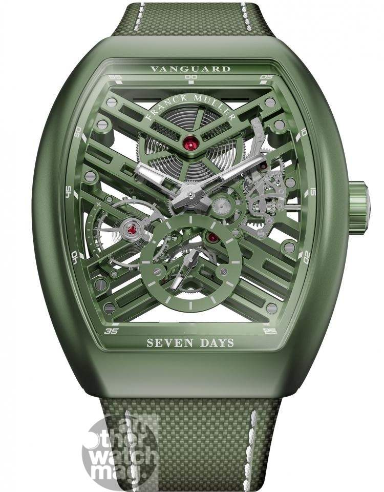 FRANCK MULLER Franck Muller VANGUARD V 45 S6 SQT MVTVE BXT VEMC (ACBR)