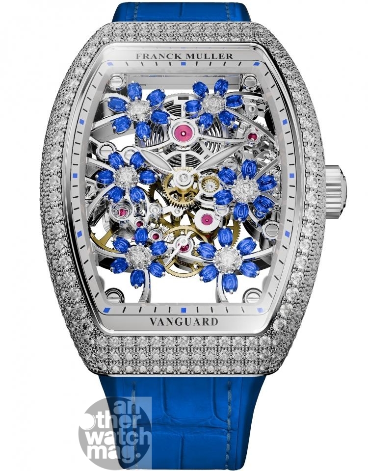 FRANCK MULLER Franck Muller VANGUARD V32 S6 SQT CURVEX CUT FLOWER SA D OG