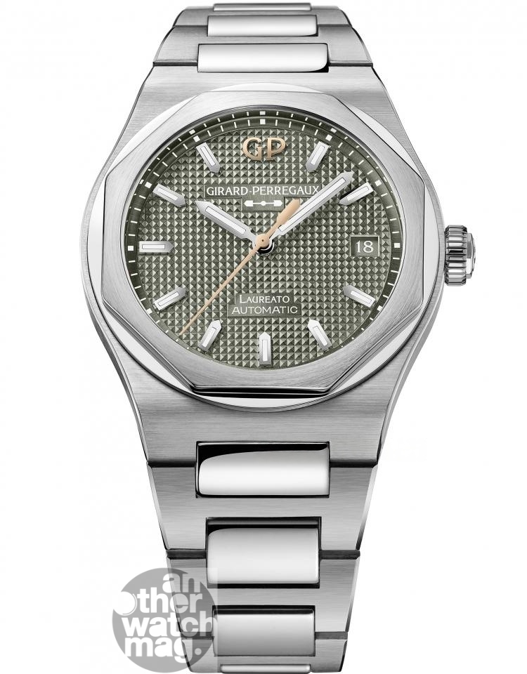 GIRARD-PERREGAUX 桂冠系列38毫米-芳草綠腕表