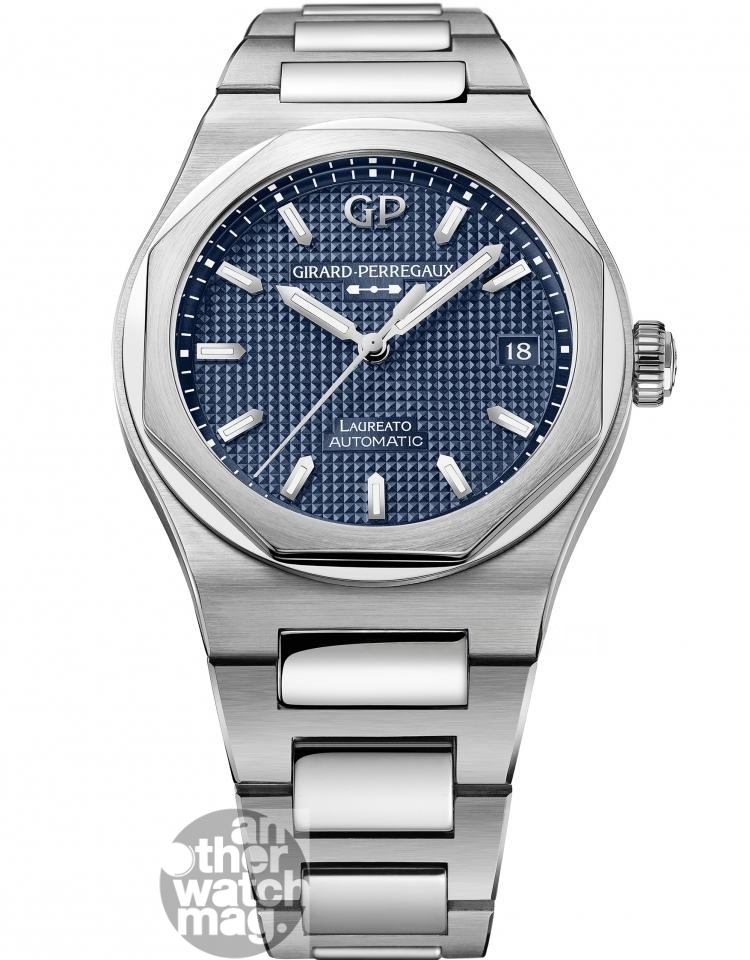 GIRARD-PERREGAUX 桂冠系列38毫米-午夜藍腕表