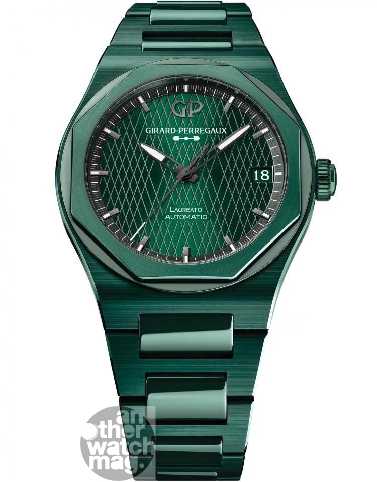 GIRARD-PERREGAUX GREEN CERAMIC ASTON MARTIN EDITION