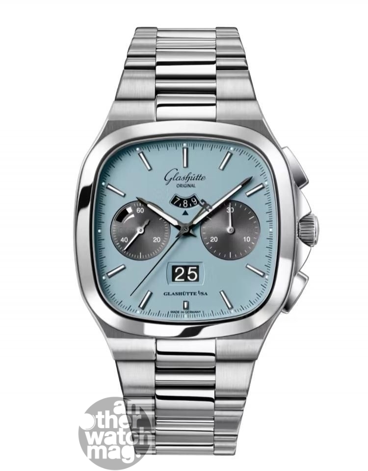 GLASHUTTE ORIGINAL 七零年代大日曆計時腕錶「海風藍」款