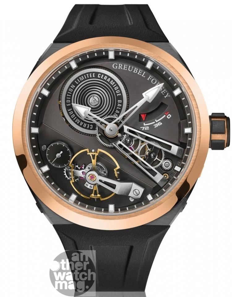 GREUBEL FORSEY Greubel Forsey BALANCIER （Balancier Convexe S2 Black Ceramic）