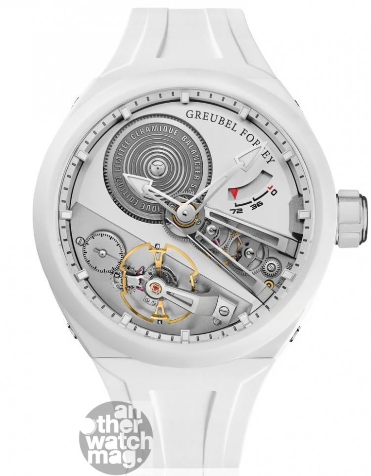 GREUBEL FORSEY Greubel Forsey BALANCIER （Balancier Convexe S2 White Ceramic）