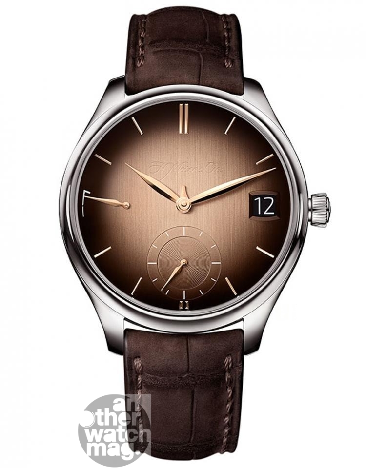 H. MOSER & CIE Endeavour Perpetual Calendar Smoked Salmon