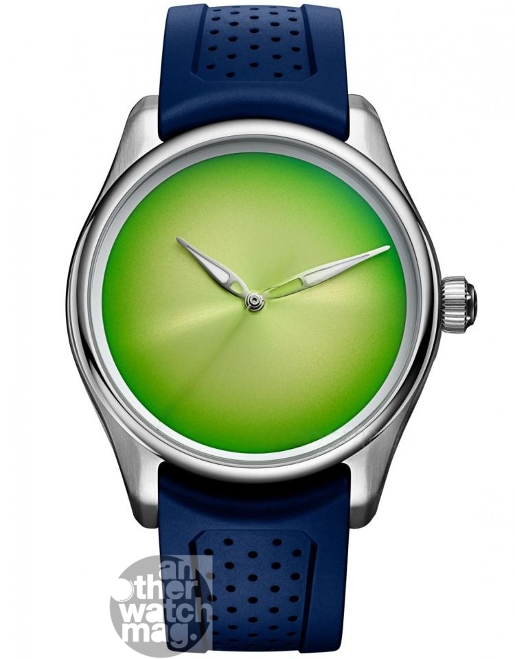 H. MOSER & CIE 柑橘綠概念腕錶