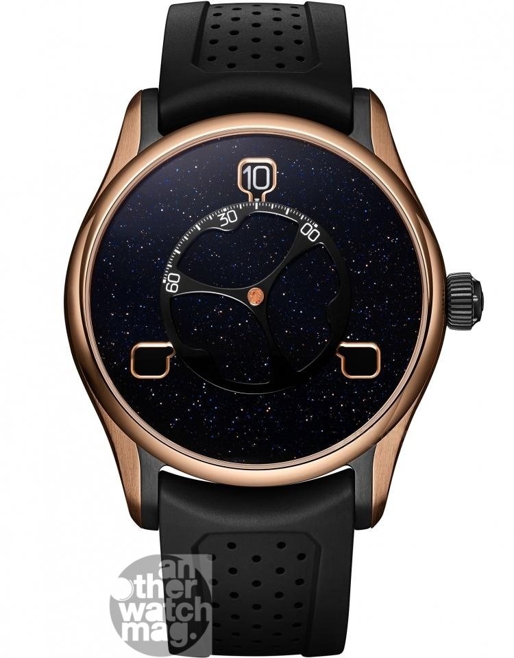 H. MOSER & CIE Pioneer Flying Hours Aventurine