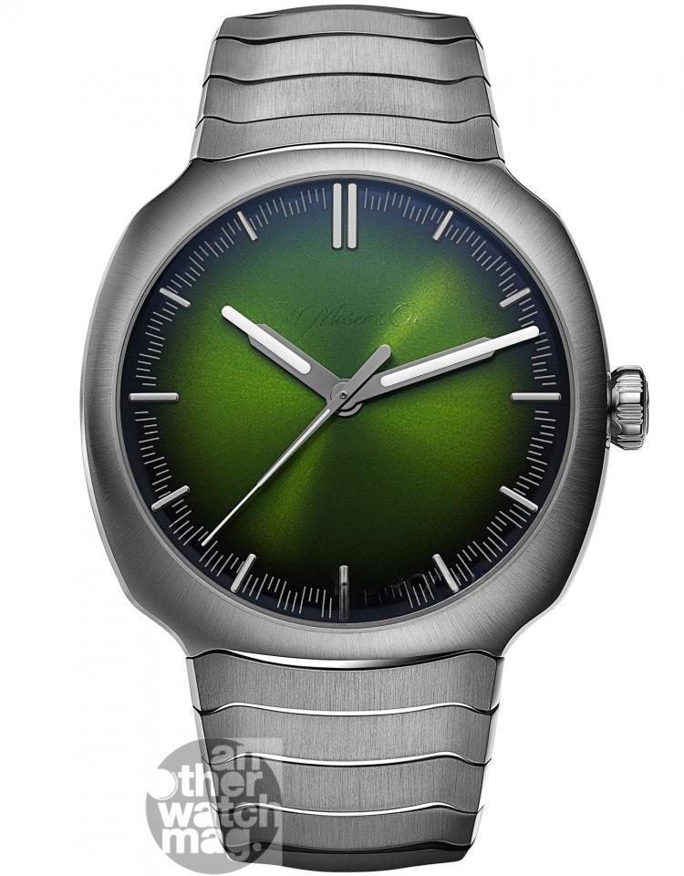 H. MOSER & CIE Centre Seconds Matrix Green