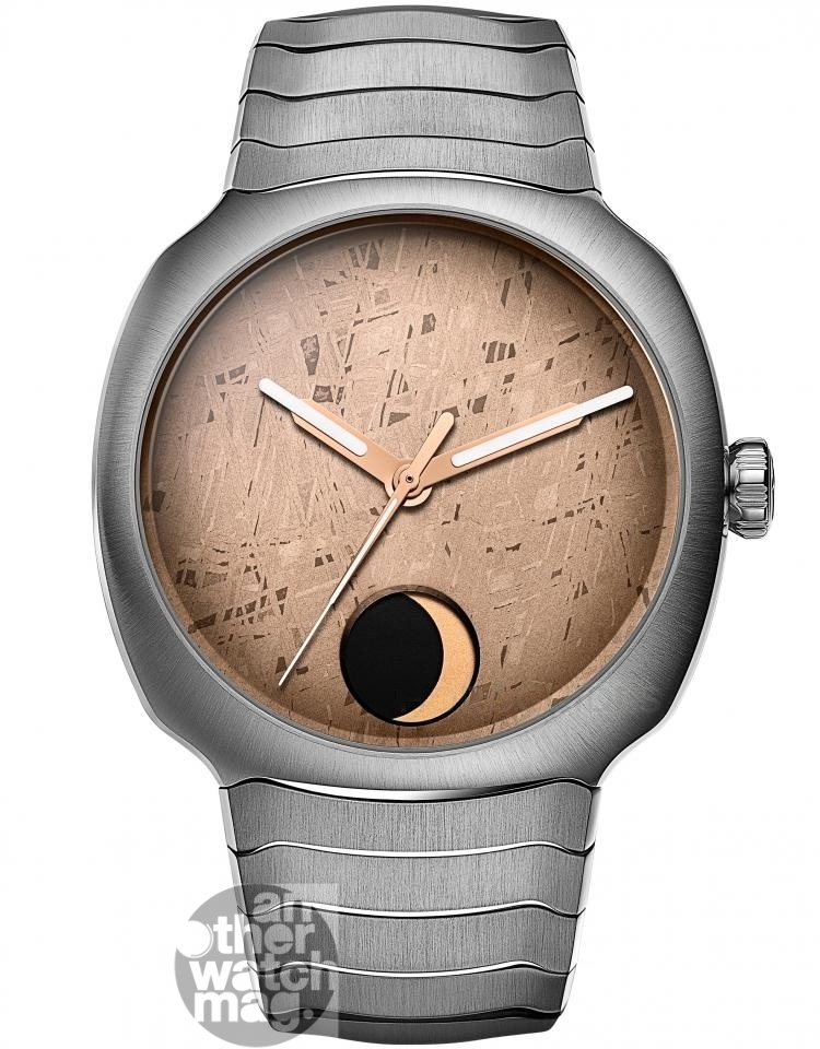 H. MOSER & CIE 疾速者恆動月相隕石概念腕錶