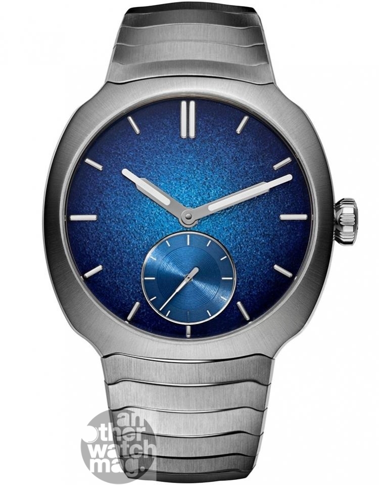 H. MOSER & CIE Streamliner Small Seconds Blue Enamel