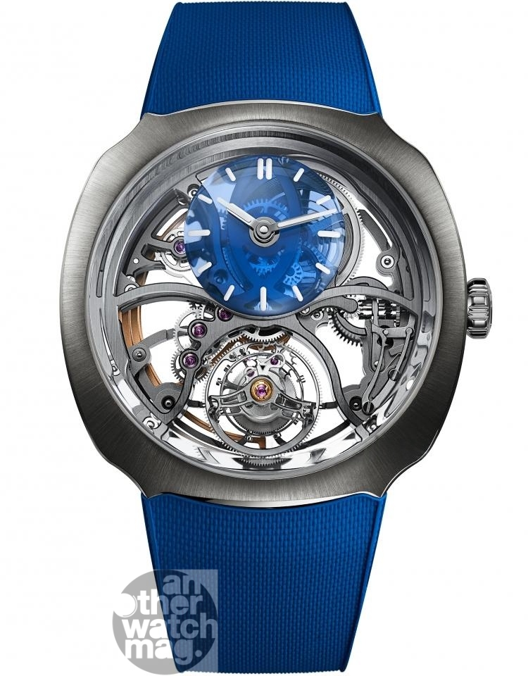 H. MOSER & CIE 圓柱陀飛輪鏤空腕錶ALPINE 限量版
