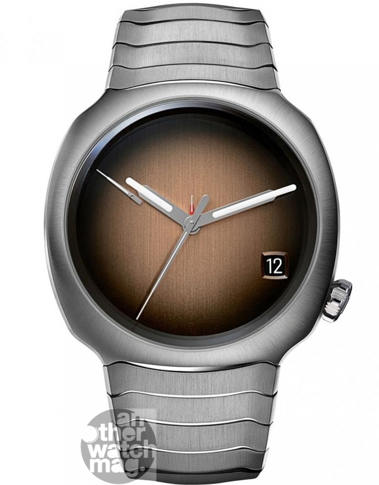H. MOSER & CIE Streamliner Perpetual Calendar Smoked Salmon