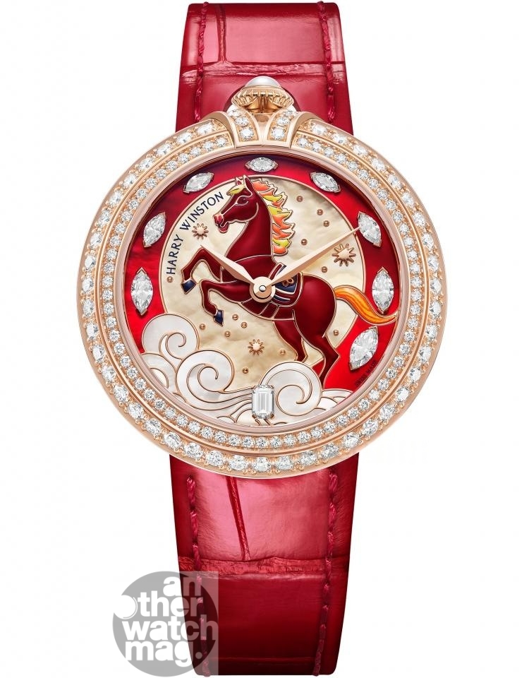HARRY WINSTON Harry Winston 高級珠寶腕錶 MMTAHM36RR003