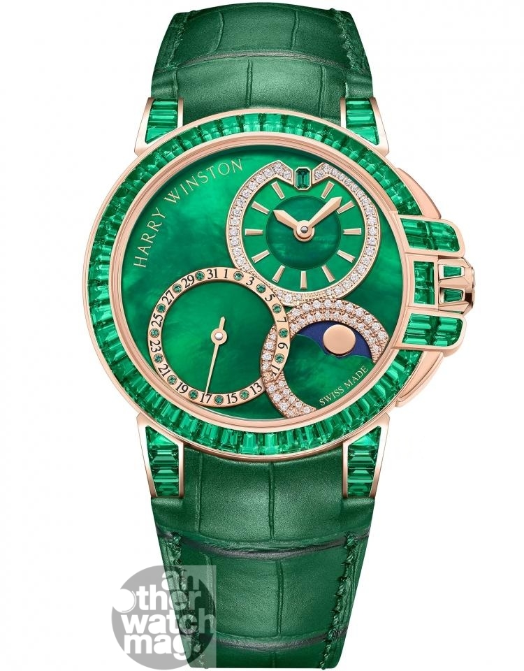 HARRY WINSTON Ocean Date Moon Phase Automatic 36mm
