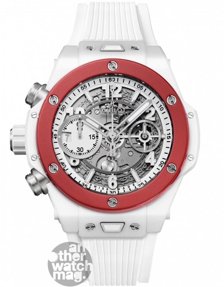 HUBLOT BIG BANG UNICO左冠陶瓷計時碼錶