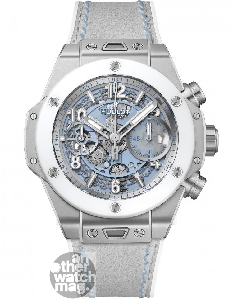 HUBLOT UNICO冬日鈦金陶瓷腕錶