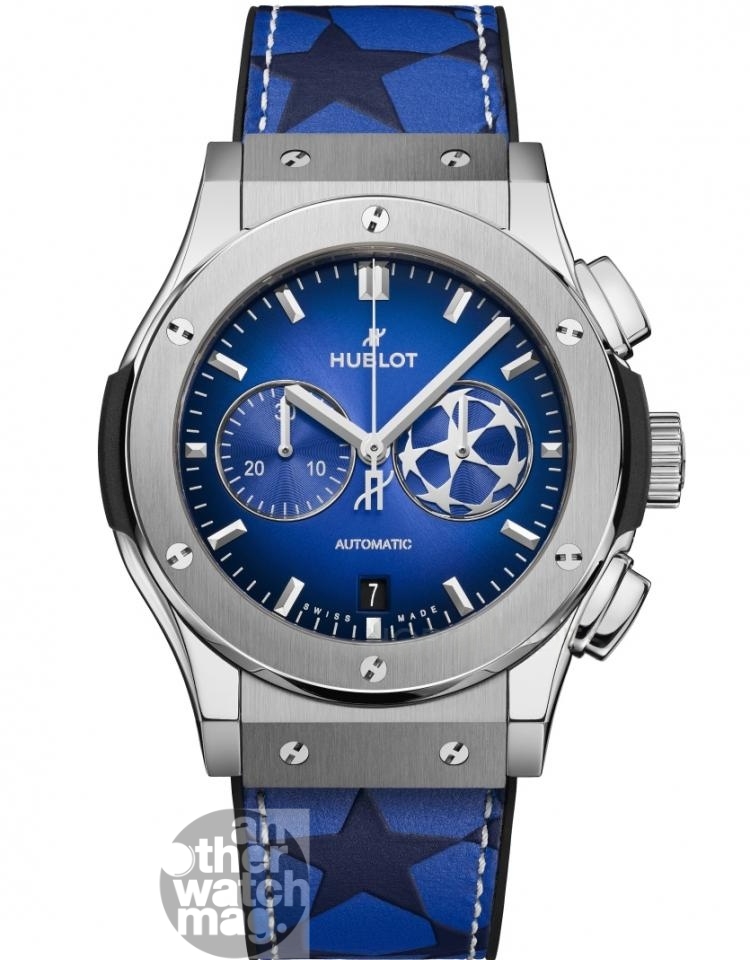 HUBLOT CHRONOGRAPH UEFA CHAMPIONS LEAGUE TITANIUM