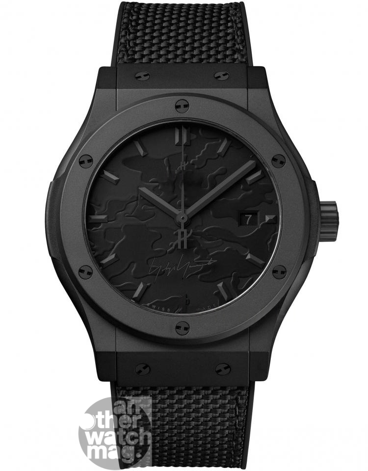 HUBLOT 山本耀司全黑迷彩腕表
